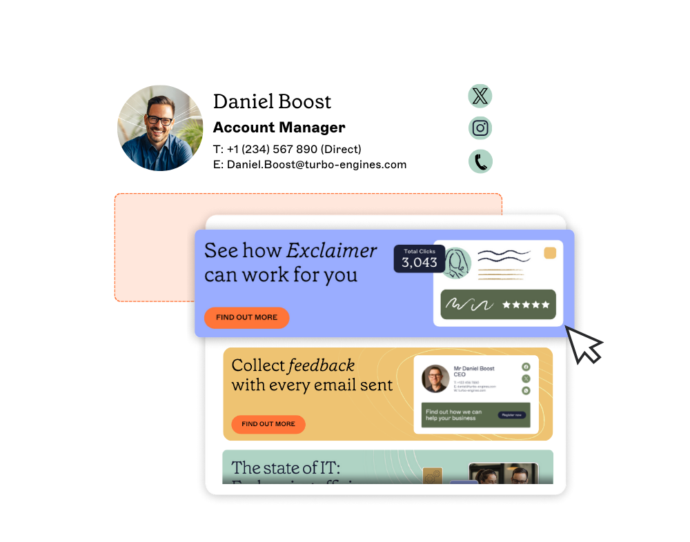 email signature banner examples
