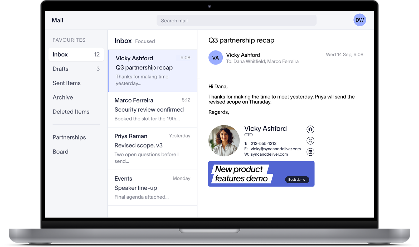 Product screenshot
